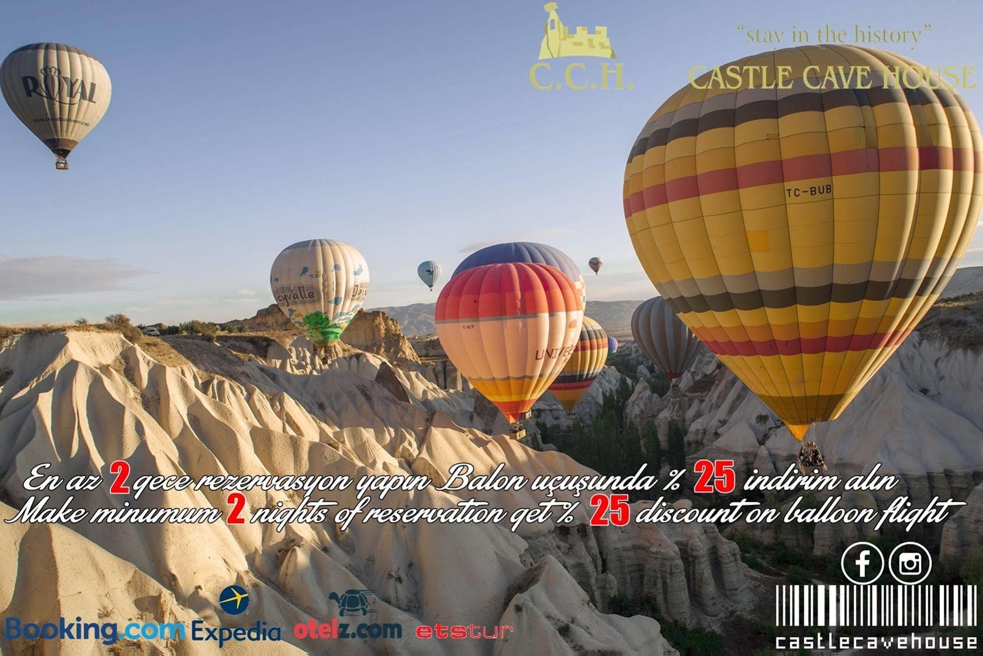 גורמה Castle Cave Hotel מראה חיצוני תמונה